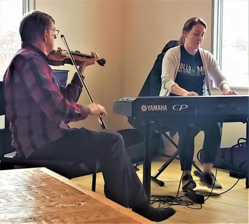 2018 Kenny Chaisson and daughter Darla MacPhee at Copper Bottom