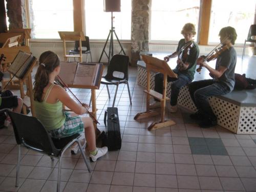 Fiona MacCorquodale at the Gaelic College July 2009