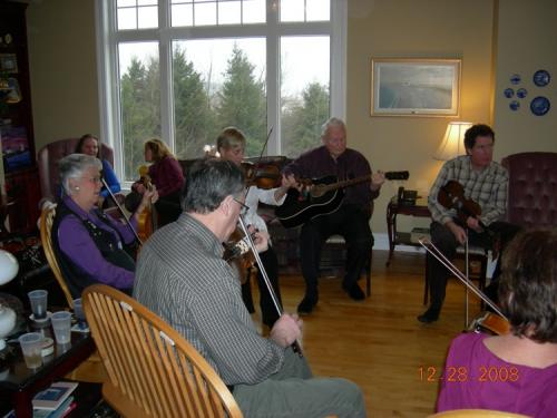 QCF at Linda Moran's Ceilidh 28 Dec 2008