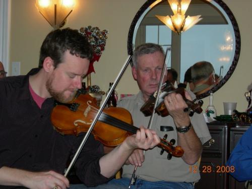 QCF at Linda Moran's Ceilidh 28 Dec 2008