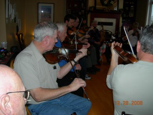 QCF at Linda Moran's Ceilidh 28 Dec 2008