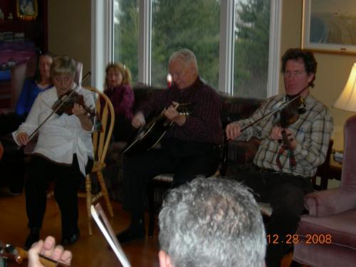 QCF at Linda Moran's Ceilidh 28 Dec 2008