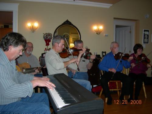 QCF at Linda Moran's Ceilidh 28 Dec 2008