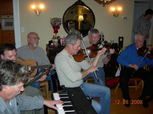 QCF at Linda Moran's Ceilidh 28 Dec 2008