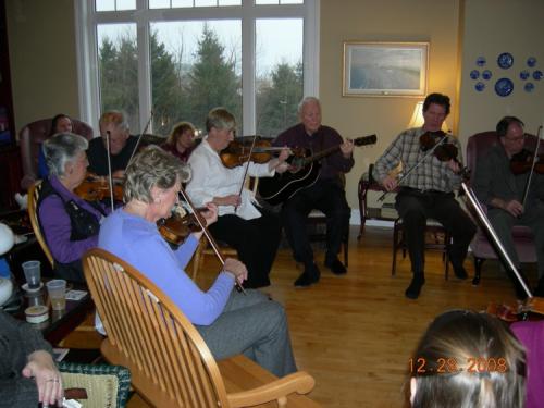 QCF at Linda Moran's Ceilidh 28 Dec 2008