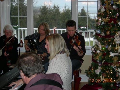 QCF at Linda Moran's Ceilidh 28 Dec 2008