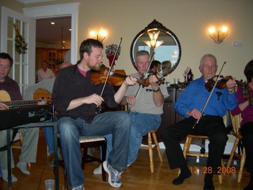 QCF at Linda Moran's Ceilidh 28 Dec 2008