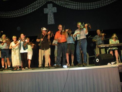 QCF at the Gaelic College with the Cape Breton Fiddlers 15/16 Aug 2009